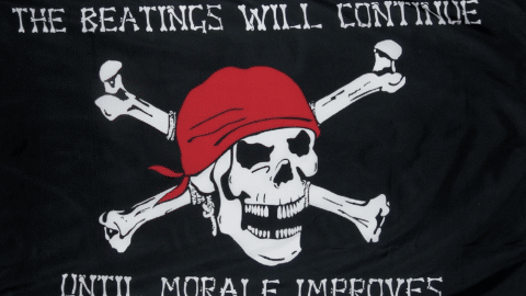 The beatings will continue until morale improves PIC The beatings will continue until morale improves PIC